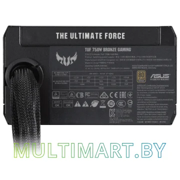 Блок питания ASUS TUF-GAMING-750B 750W картинка 4
